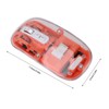 Transparent Computer Mouse 2.4G BT1 BT2 Tri Mode USB Rechargeable