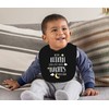 MoonWorks® Baby Bib Large with Saying Funny My Parents Are