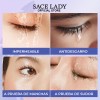Sace Lady Máscara De Pestañas Waterproof Larga Duración Negro