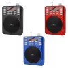 QFX Hooked BT-279 3" Rechargeable PA Speaker System +USB/SD/FM/LED +
