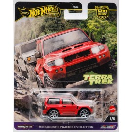 HOT WHEELS 2024 CAR CULTURE TERRA TREK MITSUBISHI PAJERO EVOLUTION REAL RIDERS!