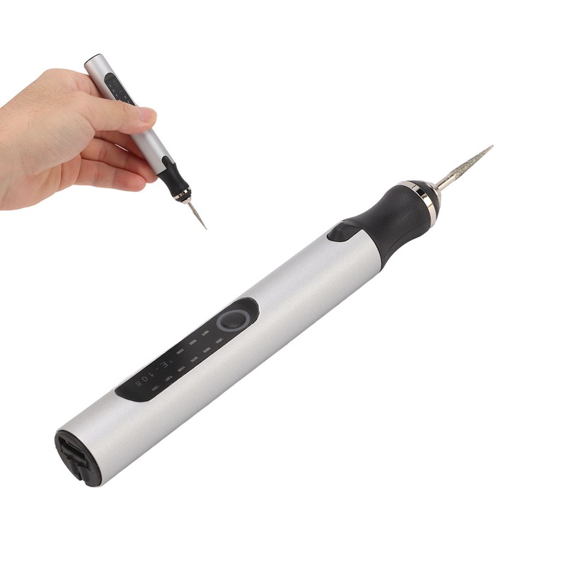 Electric Engraving Pen 3 Gear Speed Adjustment Portable Rechargeable Cordless