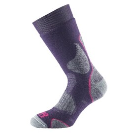1000 Mile Women's Mile Women s 3 Season Walking Socks Purple Medium Size UK 6 8 5, Purple, Medium Size UK - 8.5