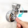 Medsuo Adjustable Shower Head Holder Removable Suction Cup Shower Head