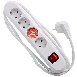 Bachmann SMART - Verlängerungsschnur - 4 Ausgangsstecker (CEE 7/7 (SCHUKO)) - 1.5 m