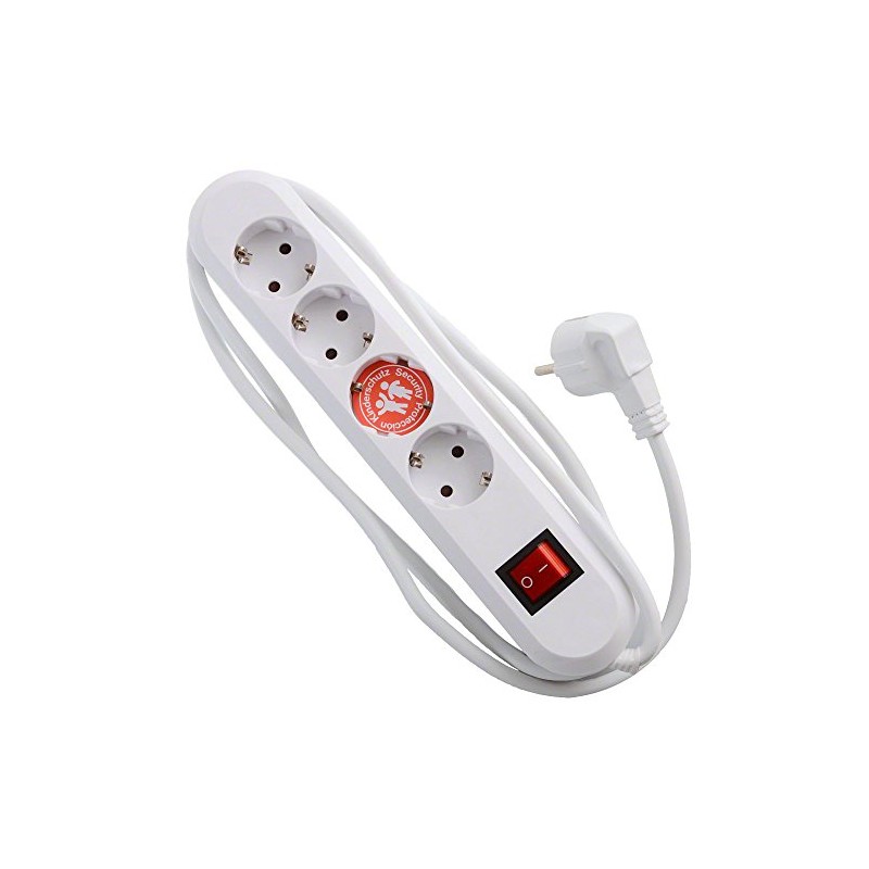 Bachmann SMART - Verlängerungsschnur - 4 Ausgangsstecker (CEE 7/7 (SCHUKO))