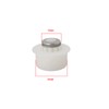 eMagTech Press Stud Round Push Button Clamping Buttons for Aluminium