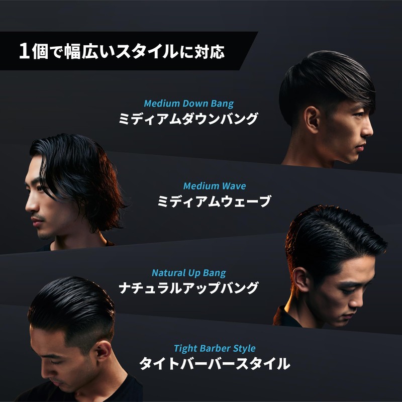 Vueno Marine & Citrus Original Hold Pomade, Men's Hair Pomade,