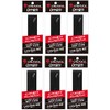 SAKURAI CALFLEX GT-21BK Tennis Badminton Embossed Overgrip Tape Black (Set of 6)