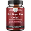 Natures Craft Suplemento de Arroz de Levadura Roja con Coq10: