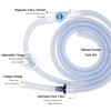 Topquafocus Large Enema Bucket Kit Anti-backflow Enema Kit for Men