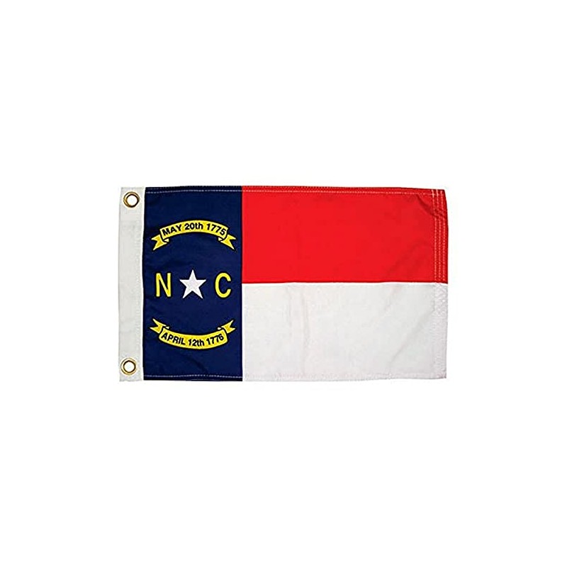 TAYLOR MADE PRODUCTS Flag 93119, North Carolina Blue, 12" x