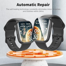 Blueshaweu Screen Protector Compatible with TotsyFun 4G Smartwatch Children T5PRO, HD Clear Flexible TPU Screen Protector [Pack of 6] Compatible with TotsyFun T5 Pro Smartwatch (Transparent)