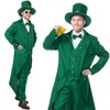 Harsever St Patrick's Day Costume Set Adult Men with St