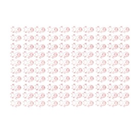100Pcs Cute Paper Clips Rose Gold Cat Shape Anti Slip Strong Clamping Fancy Paperclips for Working Study Home