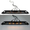 4PCS Plastic Car Grilles Grill LED Lights For Toyota 4Runner