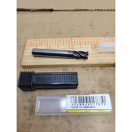 Qty 1 New Guhring 3804 Series 8mm 8.0 Carbide Endmill 4 Flute 12,0 Rf1 Din 6527k