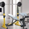 TOYGAGADE Estante Para Sentadillas Con Soporte De Barra Ajustable