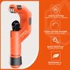 CCLIFE Pipe Cutter Set 4-Piece 5-50 mm and 3-22 mm,