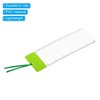PATIKIL Bookmark Magnifier with Ruler, 2 Pack 3X Magnifying Sheet