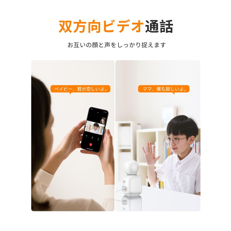 Surveillance Camera, Two-Way Video Calls, Elderly People, Baby Watching, Smartphone