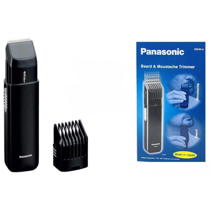 Panasonic Cordless Hair Trimmer Set with Stainless Steel Blades and