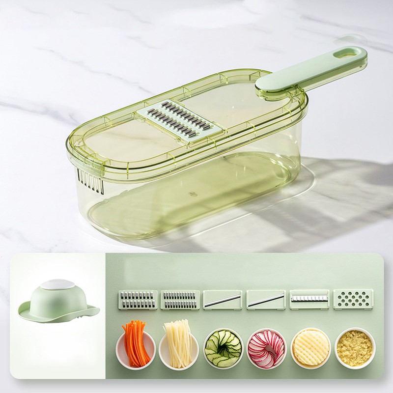 Vegetable Cutter Vegetable Slicers 304 Stainless Steel Transparent Food Chopper
