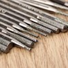 30Pcs Diamond Grinding Burr Drill Bits Dia 3mm Shank For