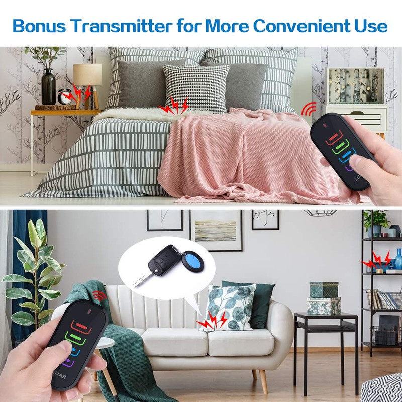 Key Finder with an Extra Transmitter & Up to 131ft