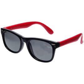Goods Land GD-KGL (10 Colors) Children's Sunglasses, For Kids, Polarized UV Rays, UV Protection, For Boys And Girls, multicolor (black / red)