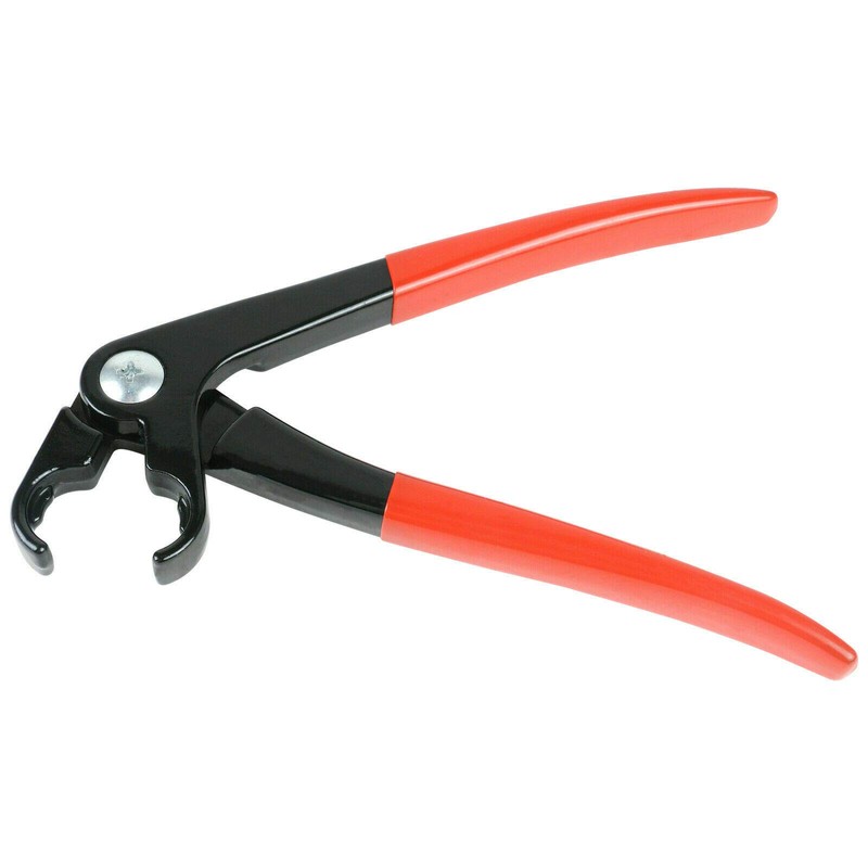 Pipe extraction pliers, fuel line release pliers, filter tools, locking