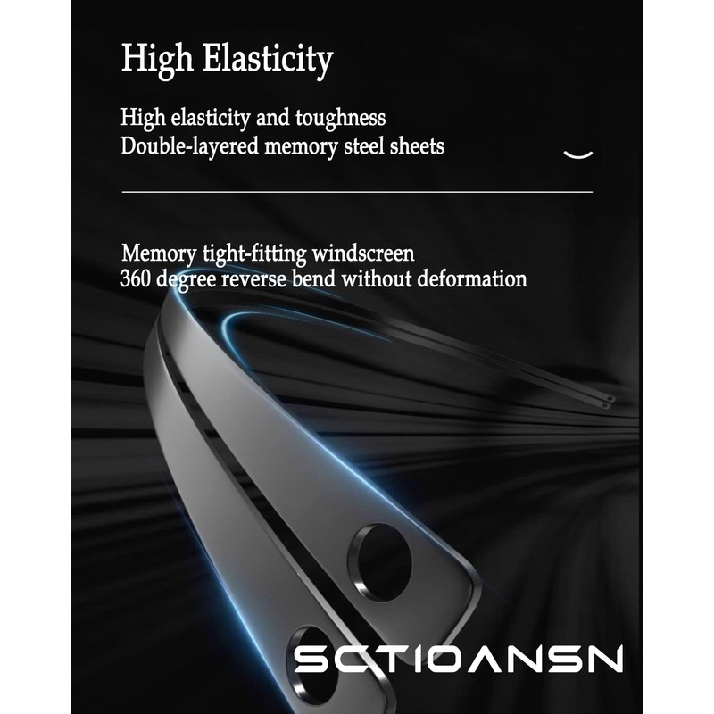 Sctioansn 3 Wipers Set-26"+22" Front Windshield Wipers and 11" Rear