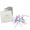 HAARallerliebst Bobby Pins Hair Clips (30 Pieces | White Pink