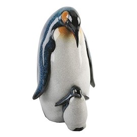 Collectable 59496 Natural World Gift Ornament - Mother & Baby Penguin 30cm