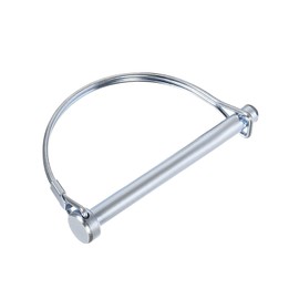 METALLIXITY Safety Coupler Pin (5/16"x3.54"/8x90mm), Shaft Locking Pin W Round Arch Wire Retainer - for House Construction, Tractors, Trailers, Trucks