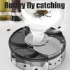 Electric Automatic Rotating Fly Trap Rechargeable Powerful Household Fly Trap