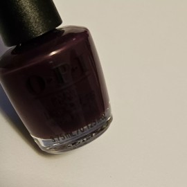 OPI Nail Polish MINI Nail Strengthener Top Coat 0.125 fl oz Multiple Shades - Purple (Dark Purple)