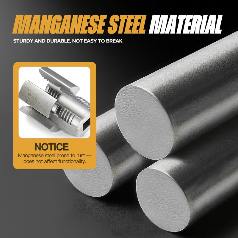 Pipe Thread Cutting Tool, Integrated Internal & External Pipe Threading