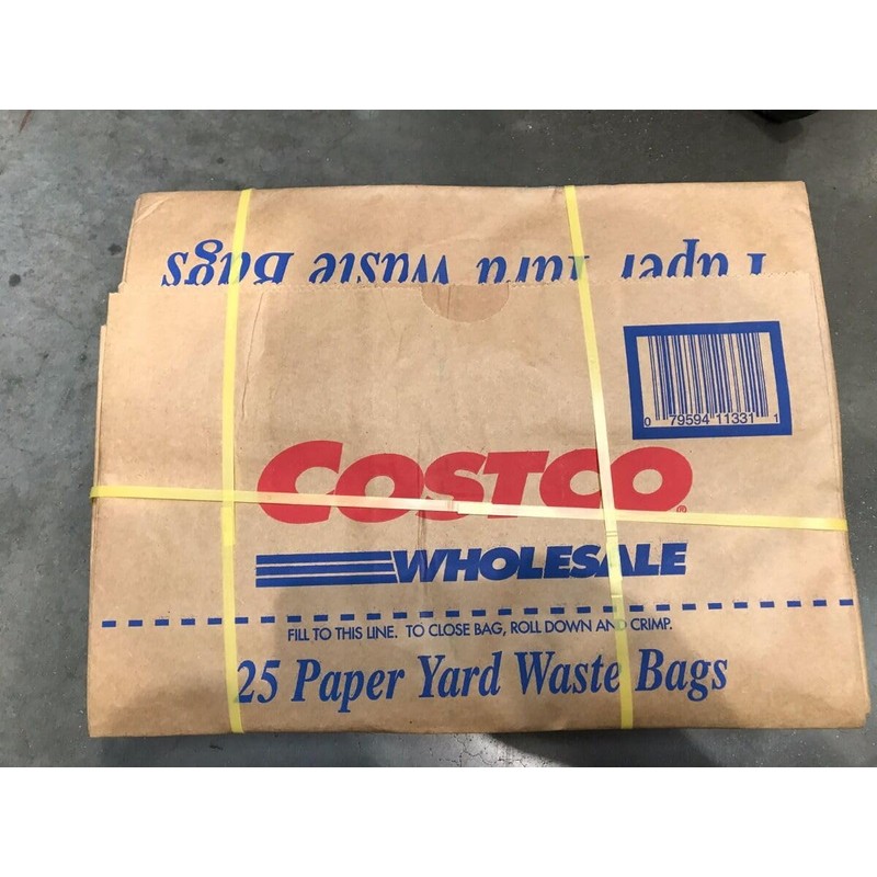 Costco Lawn and Leaf Bag 2 Ply 30 Gal 25