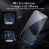 [2+2 Pack] Privacy Screen Protector for 17 Pro Max, Anti-Spy