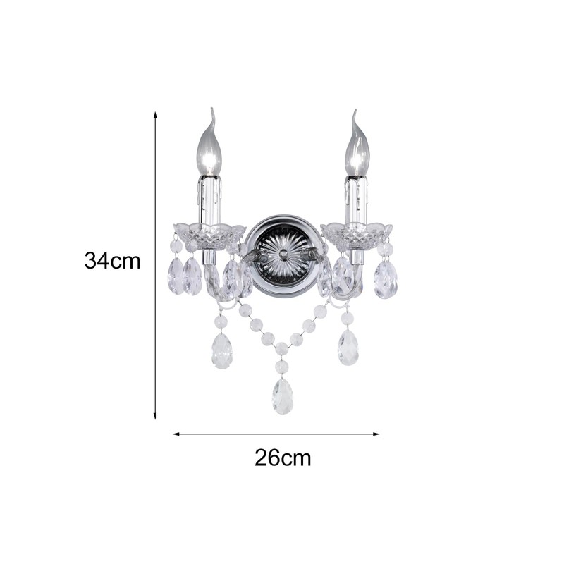 Reality Leuchten Chandelier (5 Bulbs)