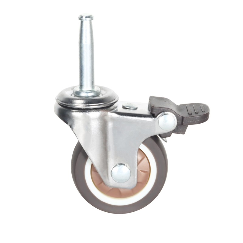 Stem Caster Wheels with 5/16" x 1-1/2" (8 x 38mm)