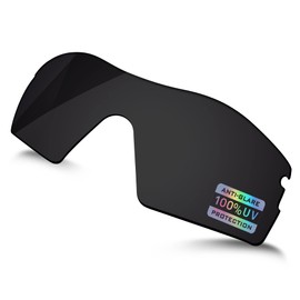 Bowyer POLARIZED Replacement Lenses for Oakley Radar XL Sunglasses - Black