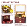 Faderr Music Box Gift Box Wedding Rotating Music Box Dancer