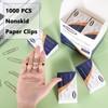 DANRONG Nonskid Jumbo Paper Clips, 1000 PCS (2 Inch) Large