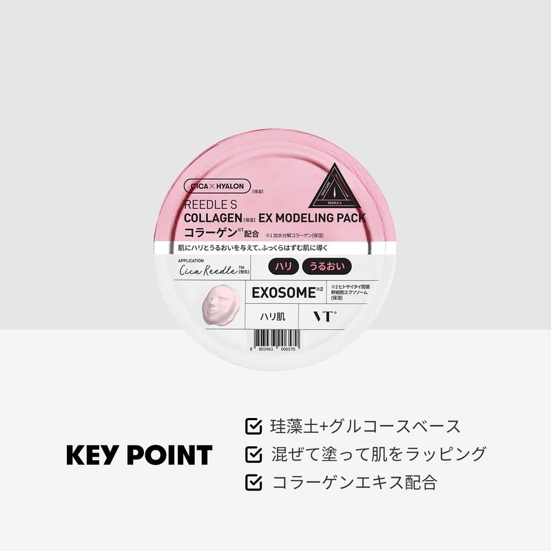 VTCOSMETICS Reedle S EX Modeling Pack, 0.9 oz (25 g),