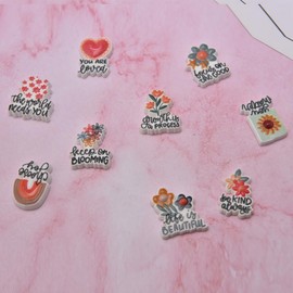 Good Luck Shoe Charms Accessories Cute Shoes Decoration Charms for Women Boys Girls Teacher Birthday Party Gifts