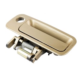 Exterior Outside Door Handle Front Driver Left Side Compatible with 1997 1998 1999 2000 2001 Toyota Camry 97 98 99 00 01 - Gold