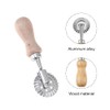 Ravioli Stamp Maker Aluminum Alloy Ravioli Stamp Cutter with Roller