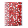 MARK'S 2024/2025 Pocket Diary A5 Vertical, Flower Pattern // Red:
